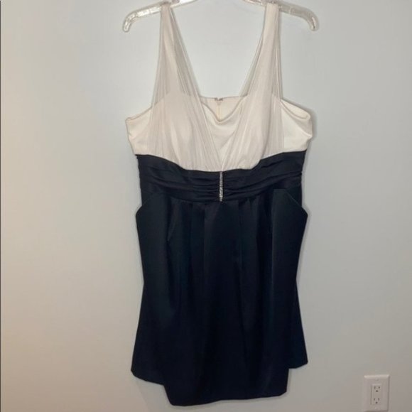 Laura Plus Women Sleeveless Empire Pencil Skirt Cocktail Dress Plus Size 20W - Picture 1 of 14